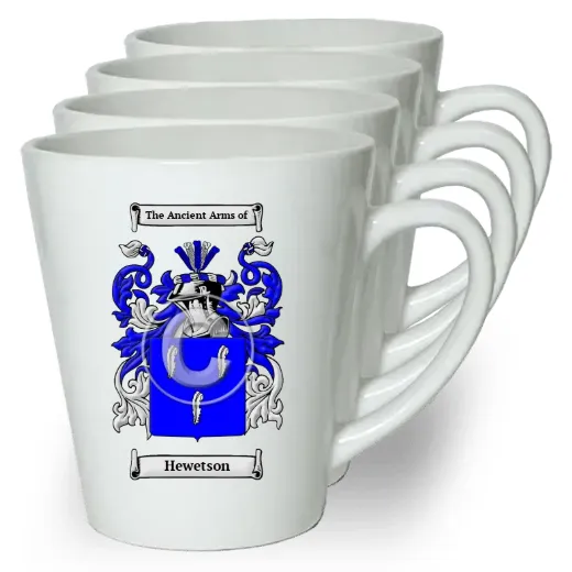 Hewetson Set of 4 Latte Mugs