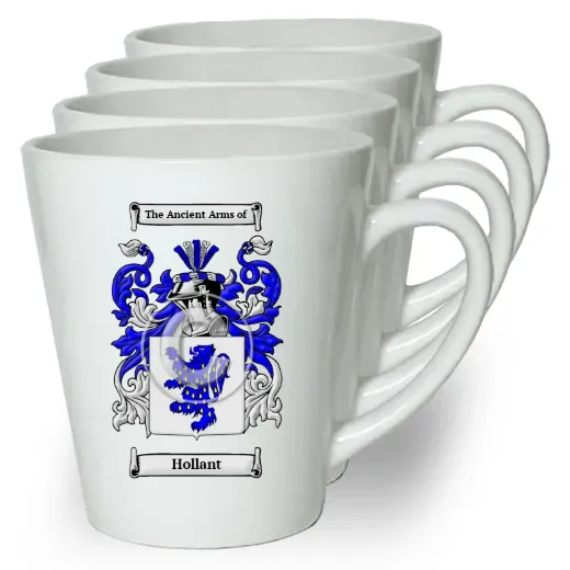 Hollant Set of 4 Latte Mugs