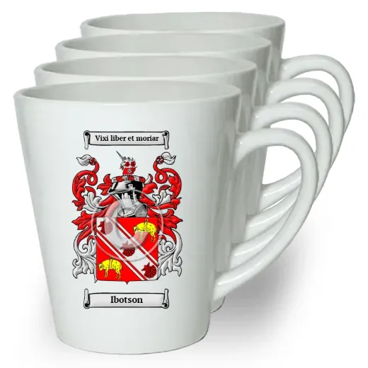 Ibotson Set of 4 Latte Mugs