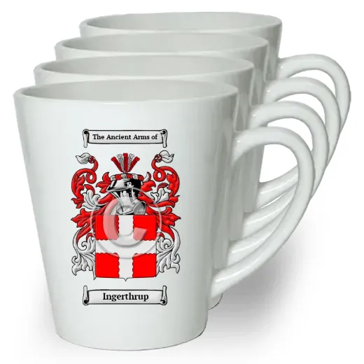 Ingerthrup Set of 4 Latte Mugs