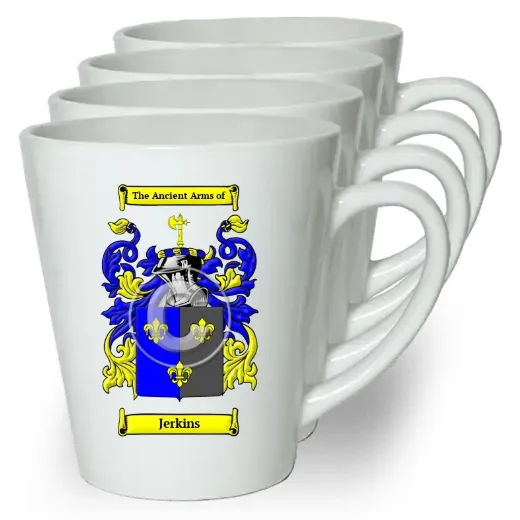 Jerkins Set of 4 Latte Mugs
