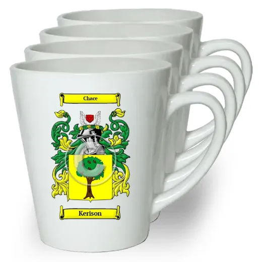 Kerison Set of 4 Latte Mugs