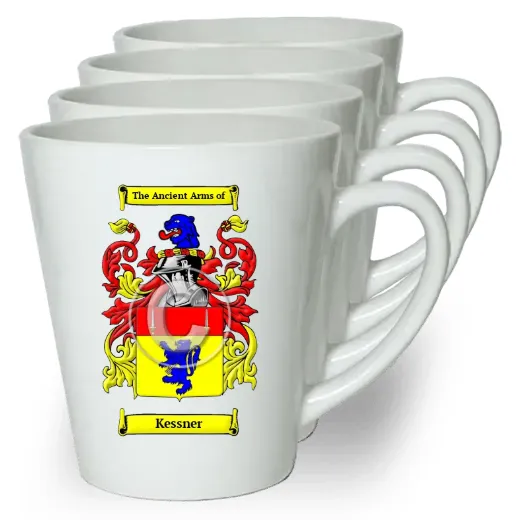 Kessner Set of 4 Latte Mugs