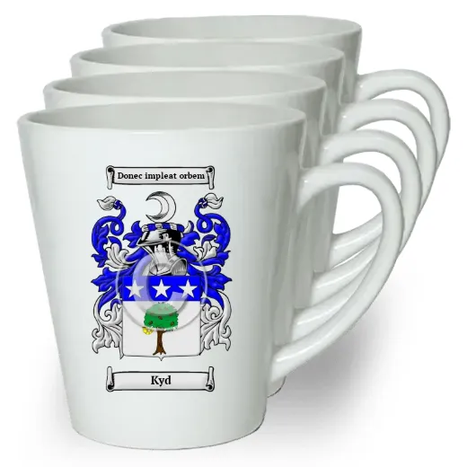 Kyd Set of 4 Latte Mugs