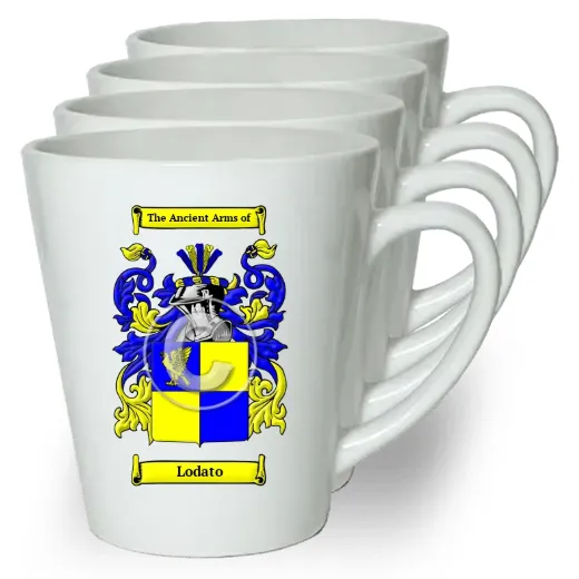 Lodato Set of 4 Latte Mugs