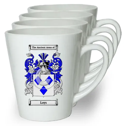 Loys Set of 4 Latte Mugs