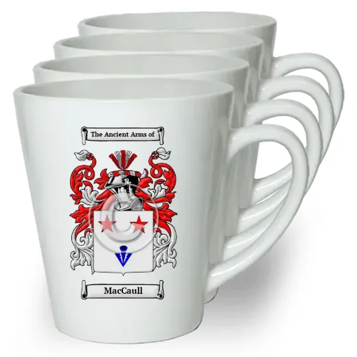 MacCaull Set of 4 Latte Mugs