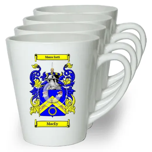Macey Set of 4 Latte Mugs