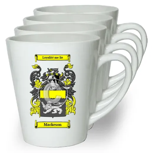 Mackeson Set of 4 Latte Mugs