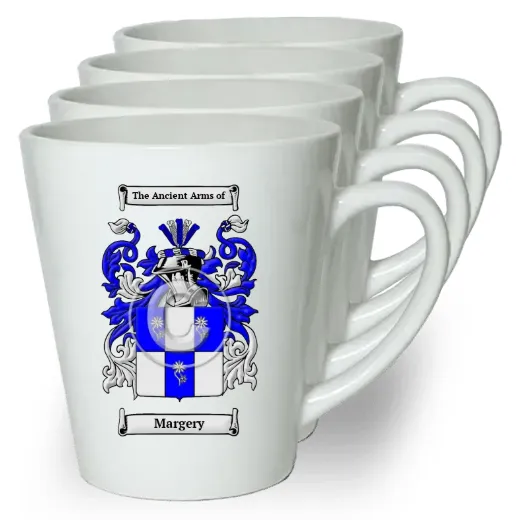 Margery Set of 4 Latte Mugs