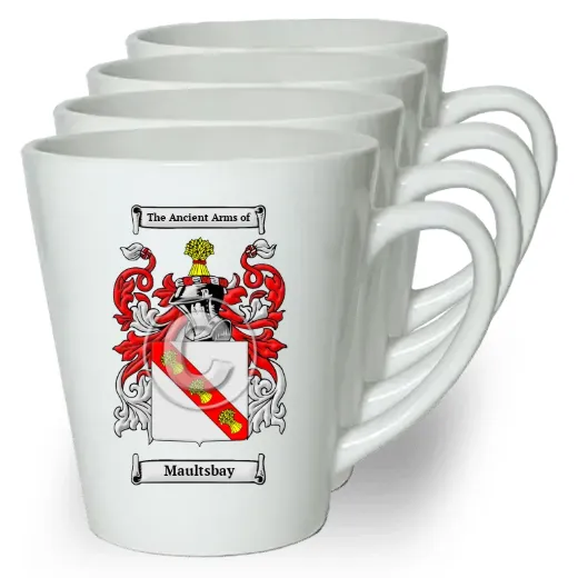 Maultsbay Set of 4 Latte Mugs