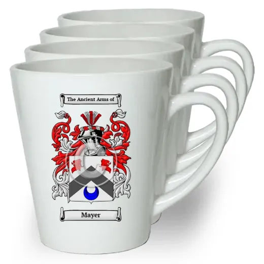 Mayer Set of 4 Latte Mugs