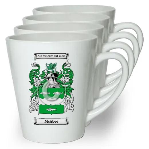 McAbee Set of 4 Latte Mugs