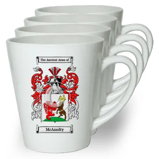 McAnulty Set of 4 Latte Mugs