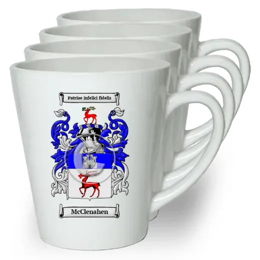 McClenahen Set of 4 Latte Mugs