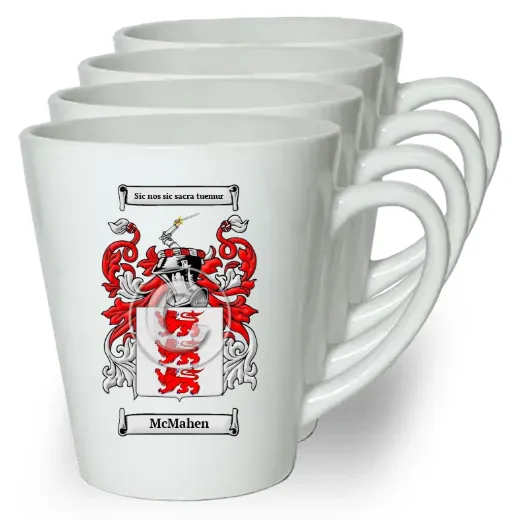 McMahen Set of 4 Latte Mugs