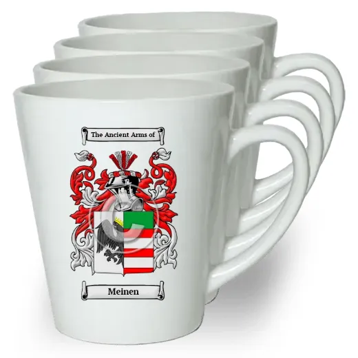 Meinen Set of 4 Latte Mugs