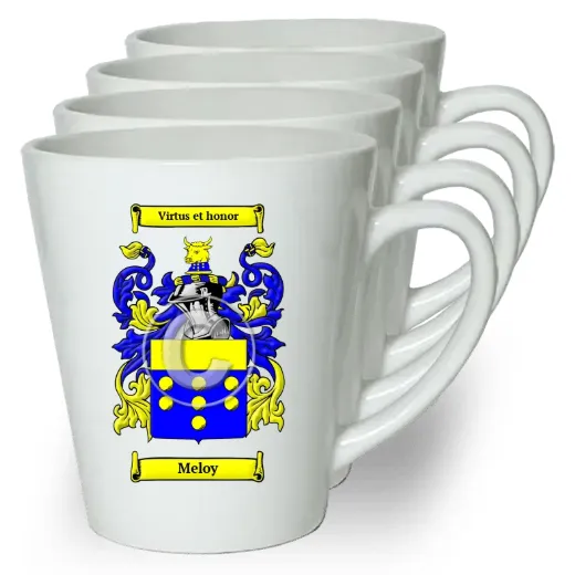 Meloy Set of 4 Latte Mugs