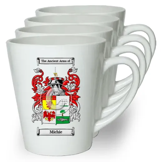 Michie Set of 4 Latte Mugs