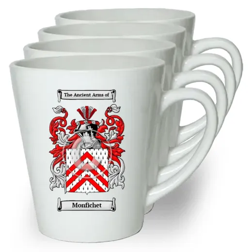 Monfichet Set of 4 Latte Mugs
