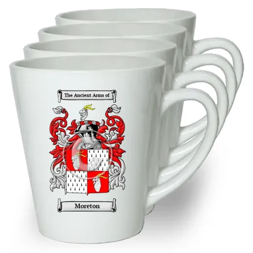 Moreton Set of 4 Latte Mugs