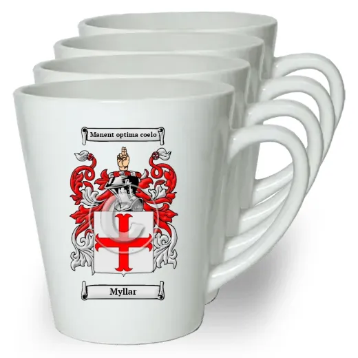 Myllar Set of 4 Latte Mugs