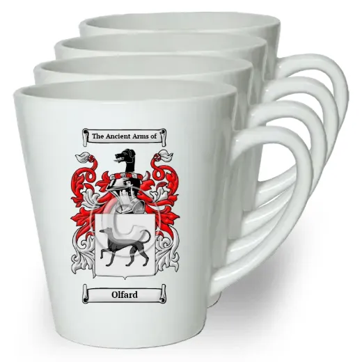 Olfard Set of 4 Latte Mugs