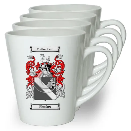 Plunket Set of 4 Latte Mugs