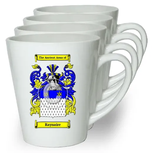 Raynaire Set of 4 Latte Mugs