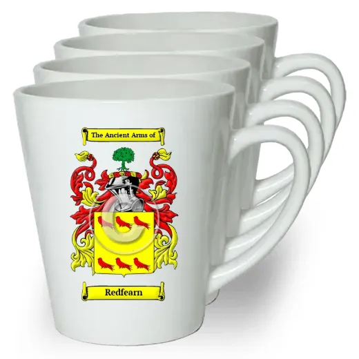 Redfearn Set of 4 Latte Mugs