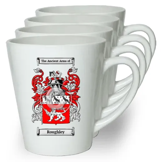 Roughley Set of 4 Latte Mugs