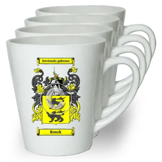Rourk Set of 4 Latte Mugs