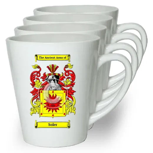 Soler Set of 4 Latte Mugs