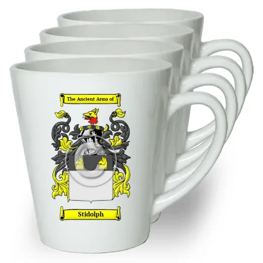 Stidolph Set of 4 Latte Mugs