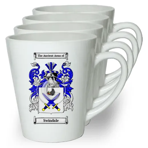 Swindale Set of 4 Latte Mugs