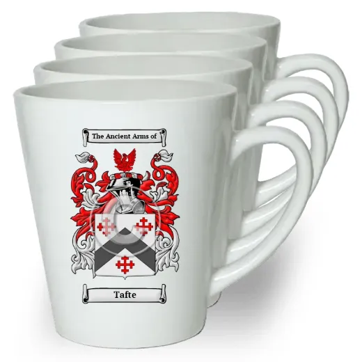 Tafte Set of 4 Latte Mugs