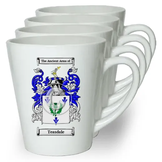 Teasdale Set of 4 Latte Mugs