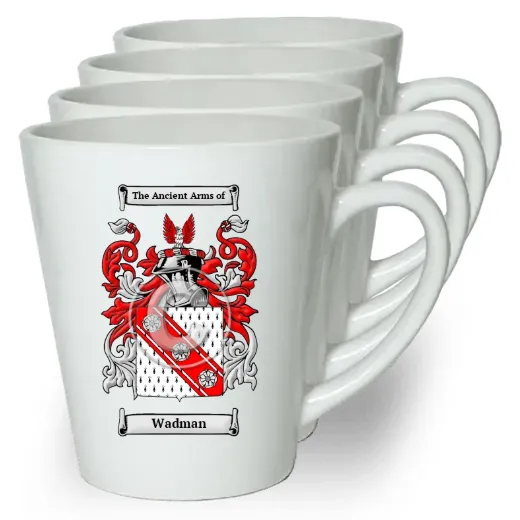 Wadman Set of 4 Latte Mugs