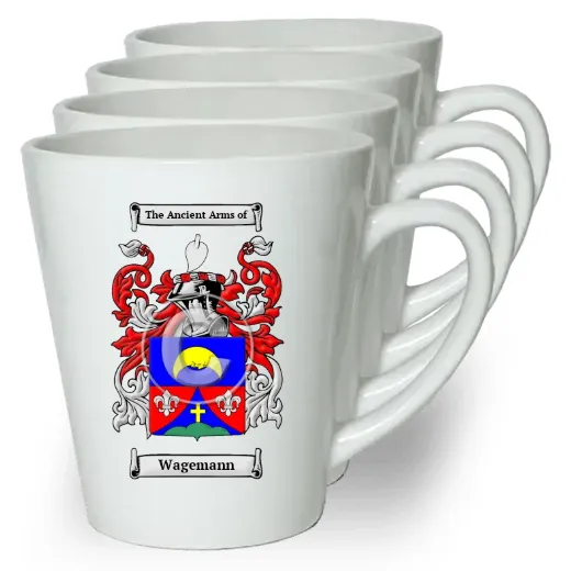 Wagemann Set of 4 Latte Mugs
