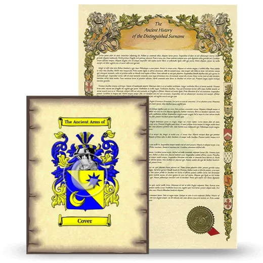 Cover Coat of Arms and Surname History Package
