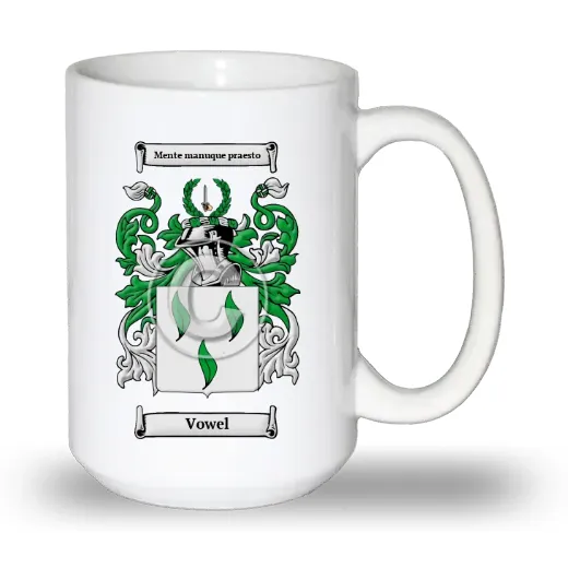 Vowel Large Classic Mug