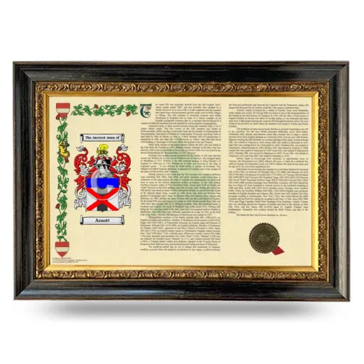 Arnott Armorial Landscape Framed - Heirloom