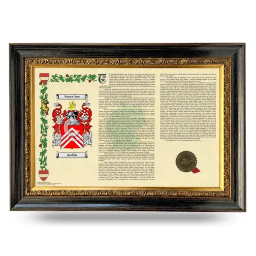 Aschle Armorial Landscape Framed - Heirloom