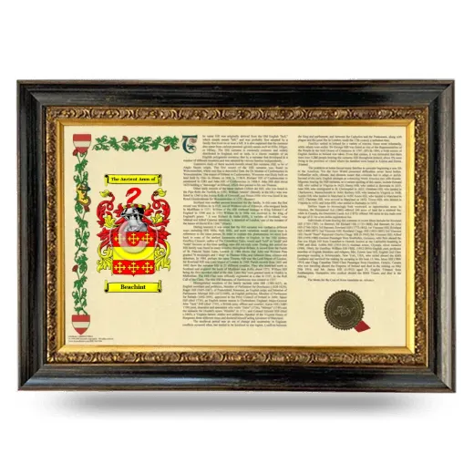 Beachint Armorial Landscape Framed - Heirloom