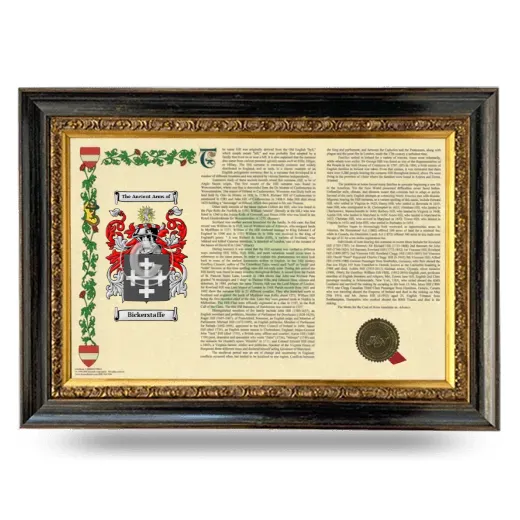 Bickerstaffe Armorial Landscape Framed - Heirloom