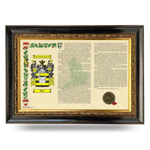 Birsy Armorial Landscape Framed - Heirloom