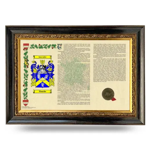 Blancke Armorial Landscape Framed - Heirloom