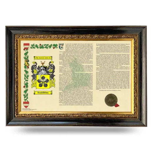 Braylsfithey Armorial Landscape Framed - Heirloom