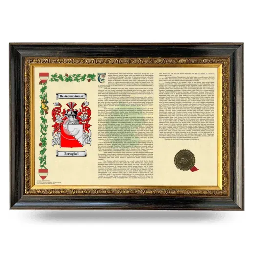 Breughel Armorial Landscape Framed - Heirloom