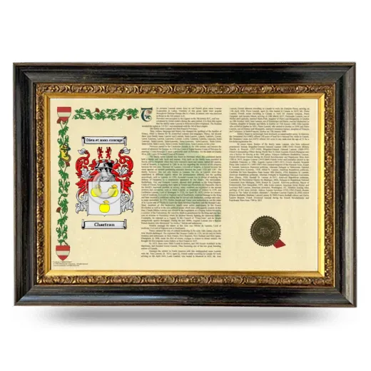 Chartran Armorial Landscape Framed - Heirloom